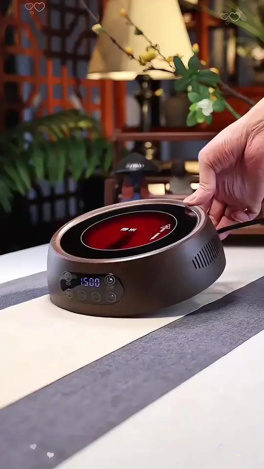 木把玻璃提梁壶家用小型电陶炉煮茶器烧水壶大容量保温泡茶壶