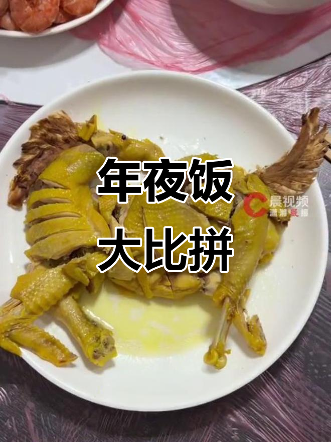 爸爸创意年夜饭菜,动物造型雷人,女儿直呼无法下口!