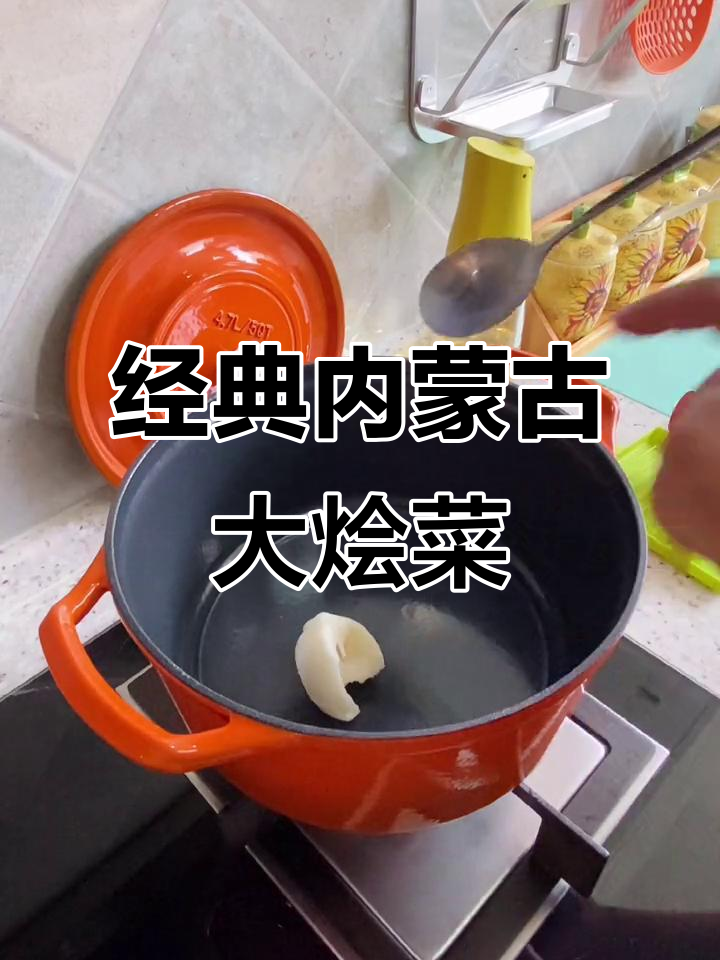 内蒙古传统烩菜,猪油豆角土豆炖出满满一锅美味