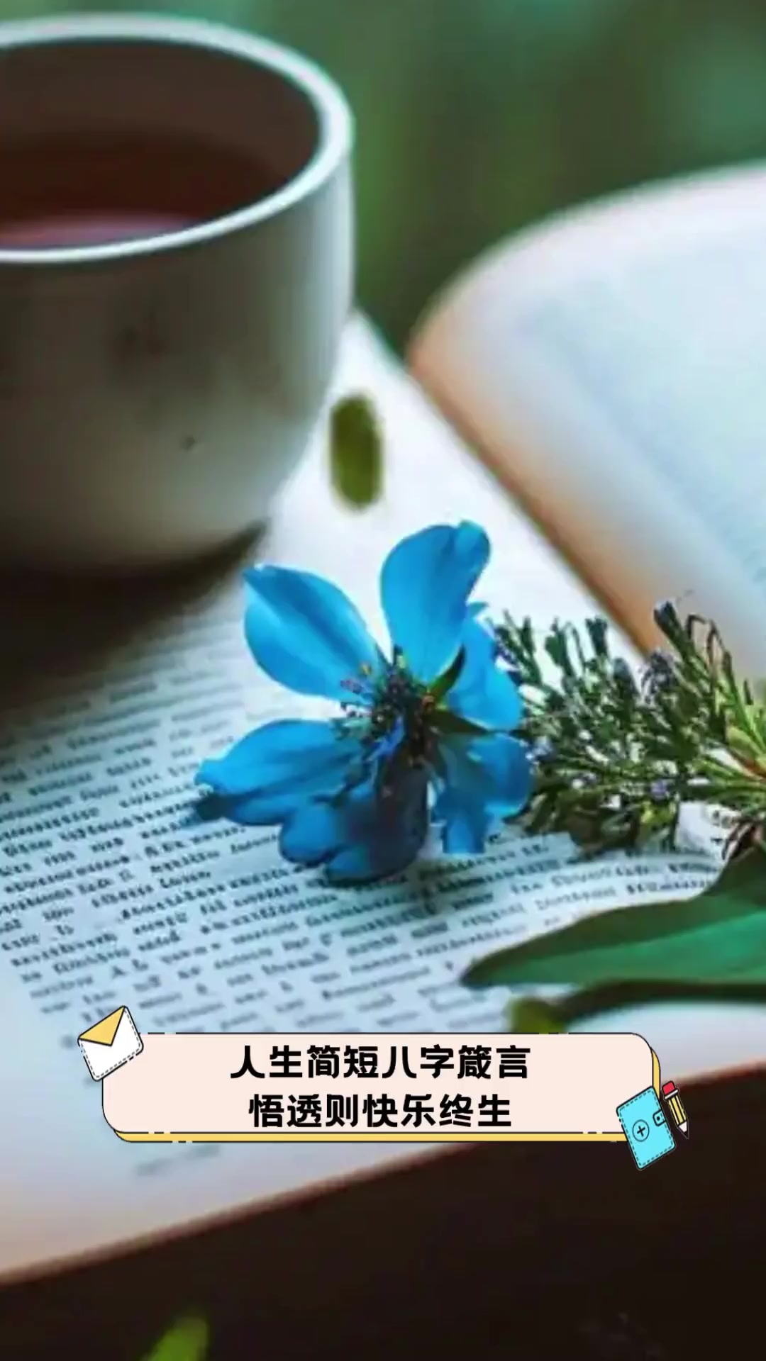 人生简短八字箴言,悟透则快乐终生