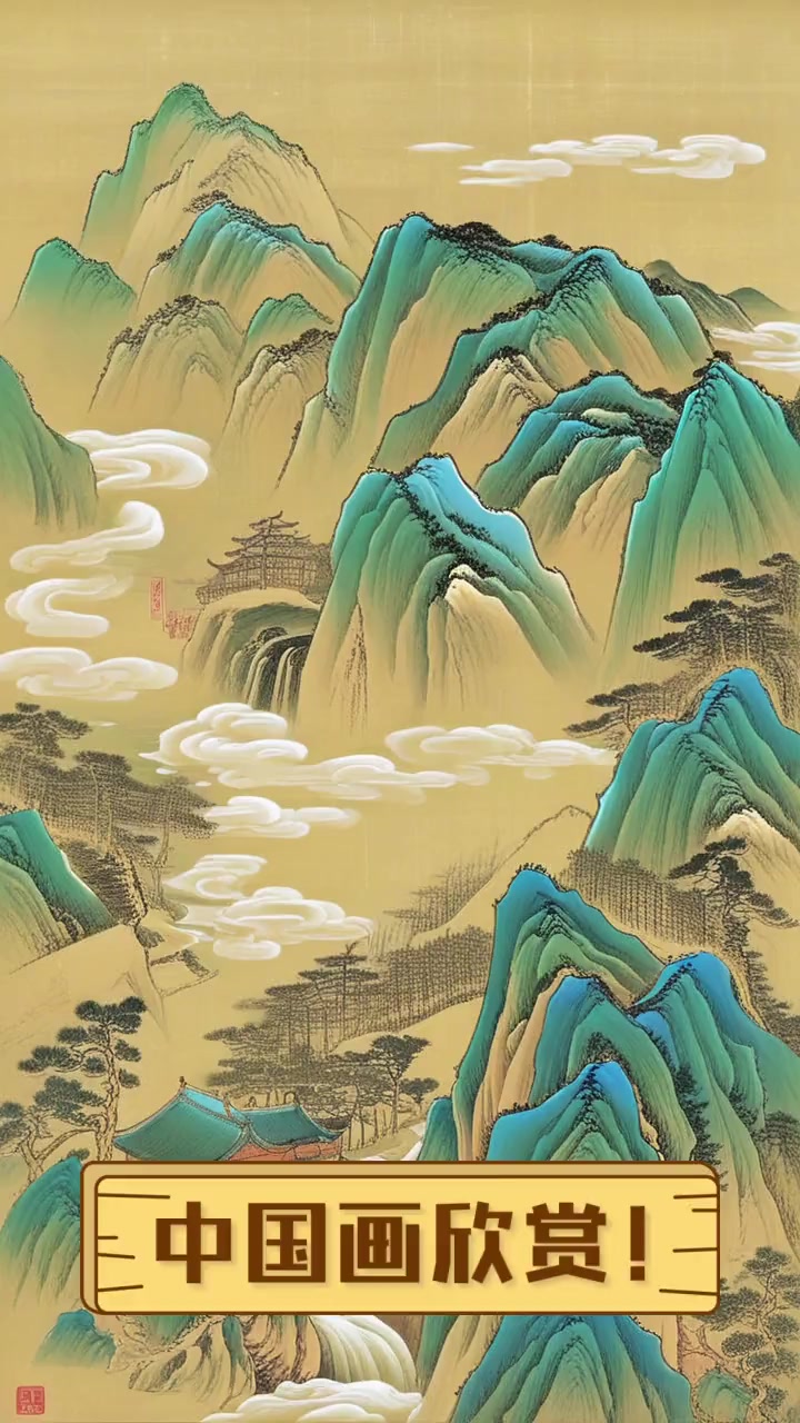 中国画欣赏!