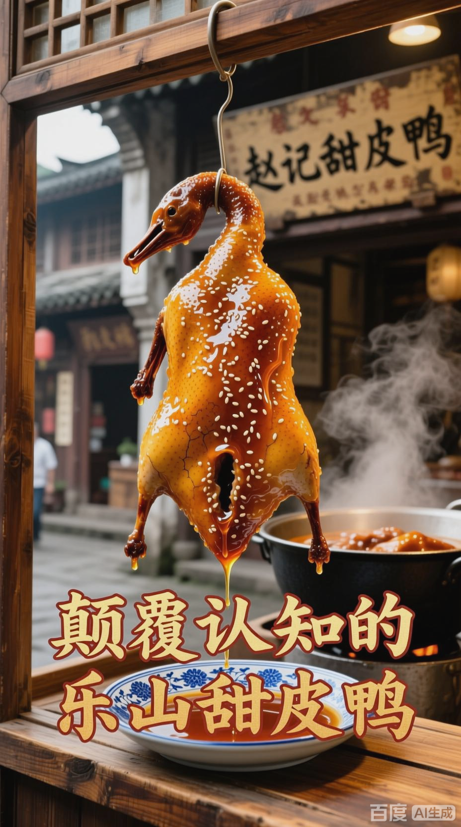 乐山甜皮鸭，美味不可挡