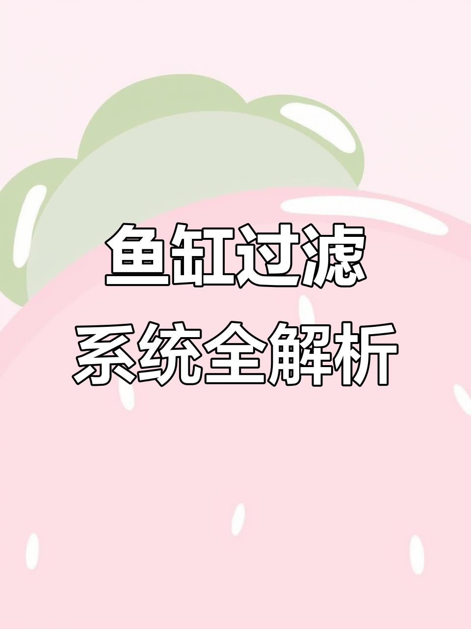 鱼缸底滤8大关键技巧,水质清澈不再难