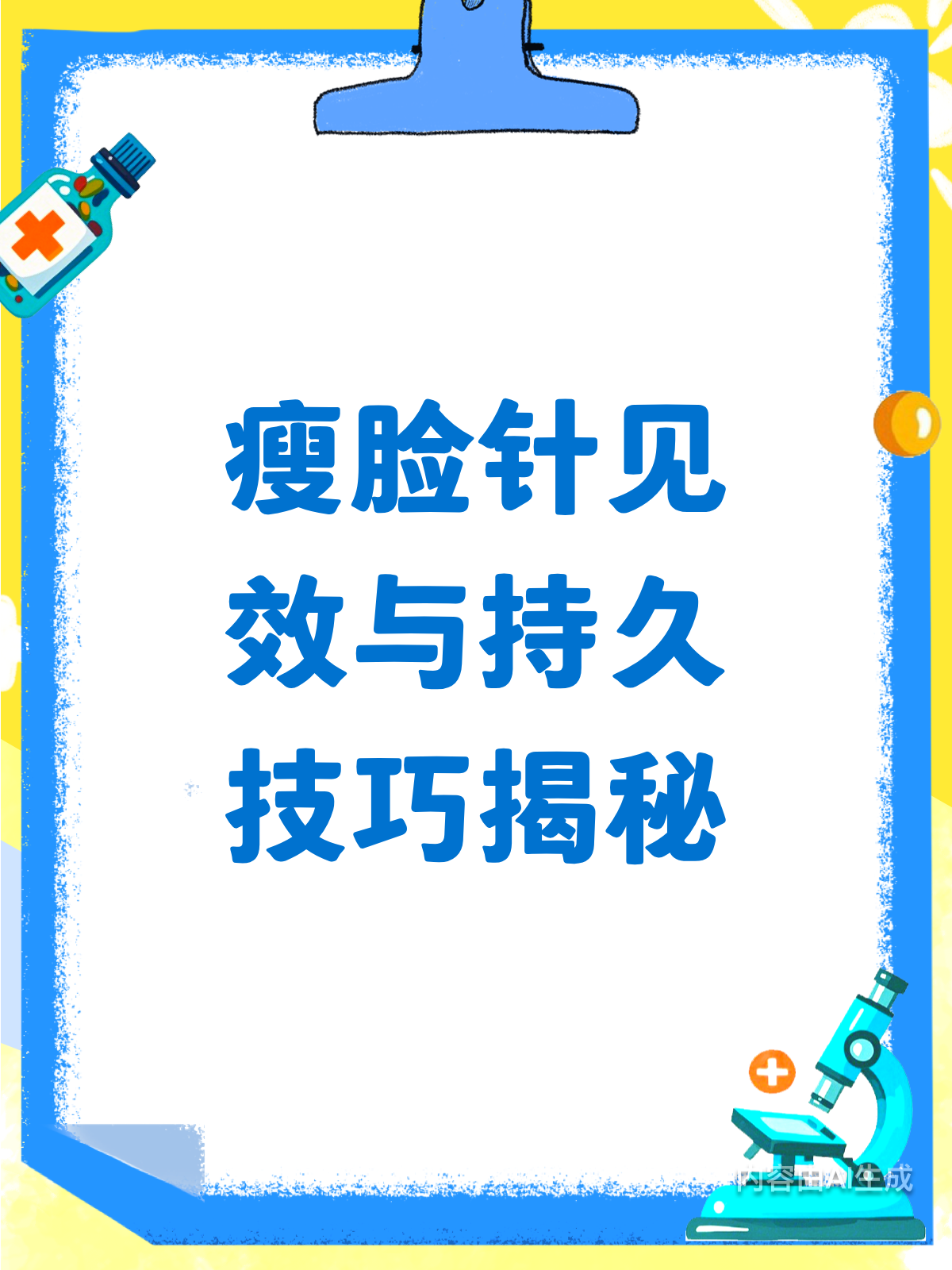 瘦脸针多久见效?让效果持久的秘籍来啦!
