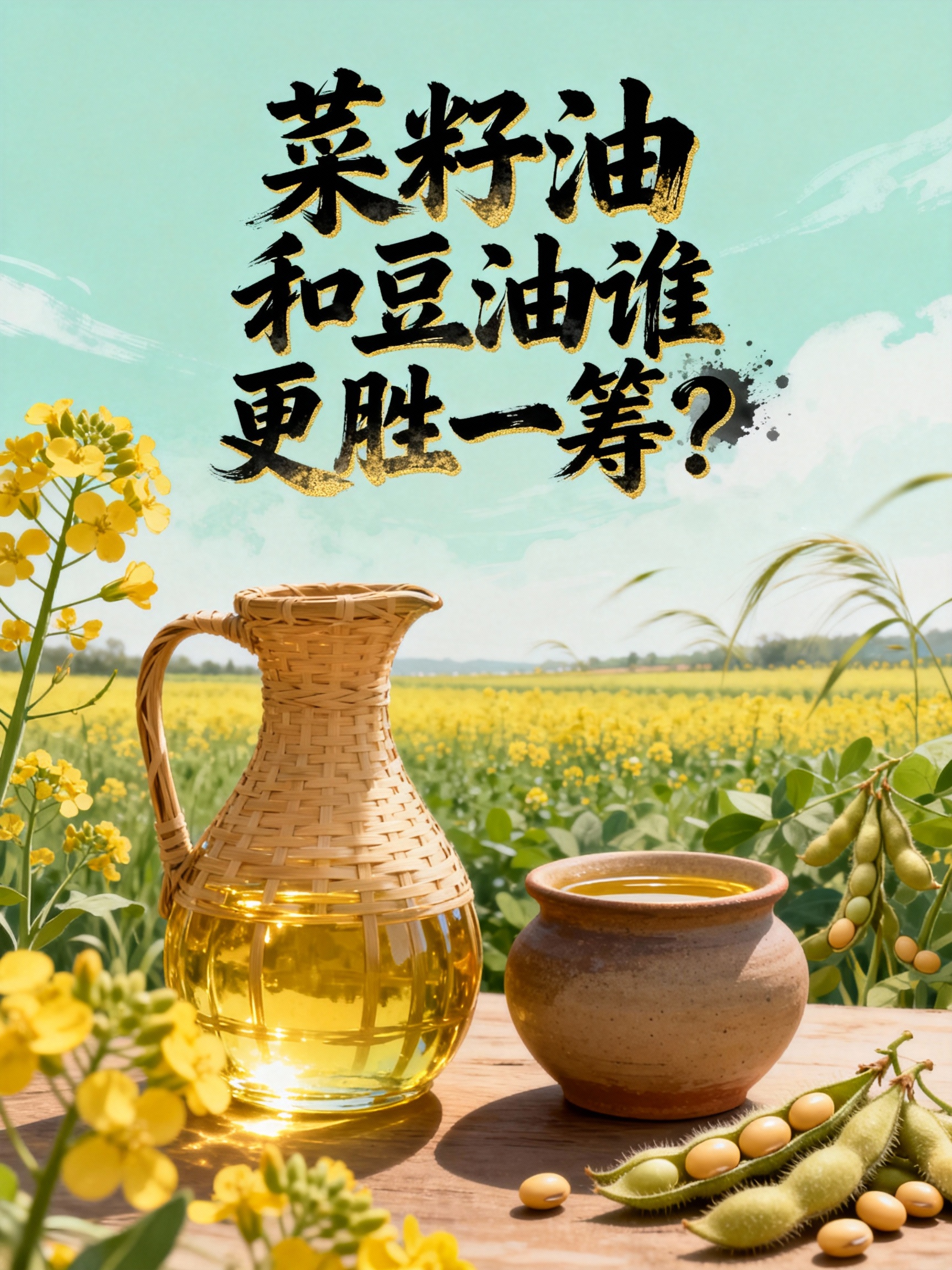 菜籽油和豆油谁更胜一筹？