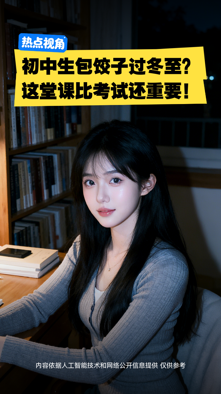 初中生包饺子过冬至?这堂课比考试还重要!