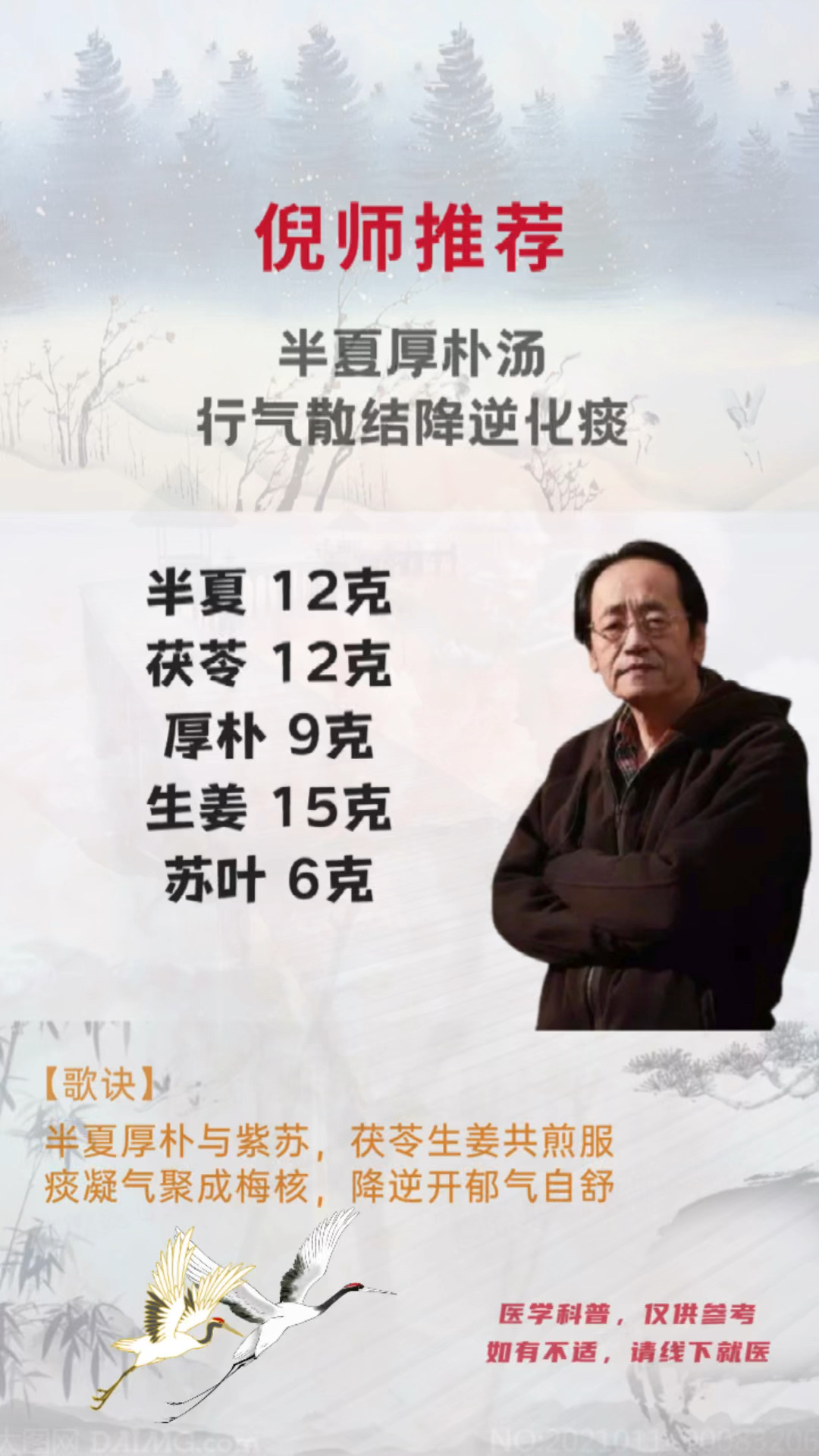 半夏厚朴汤