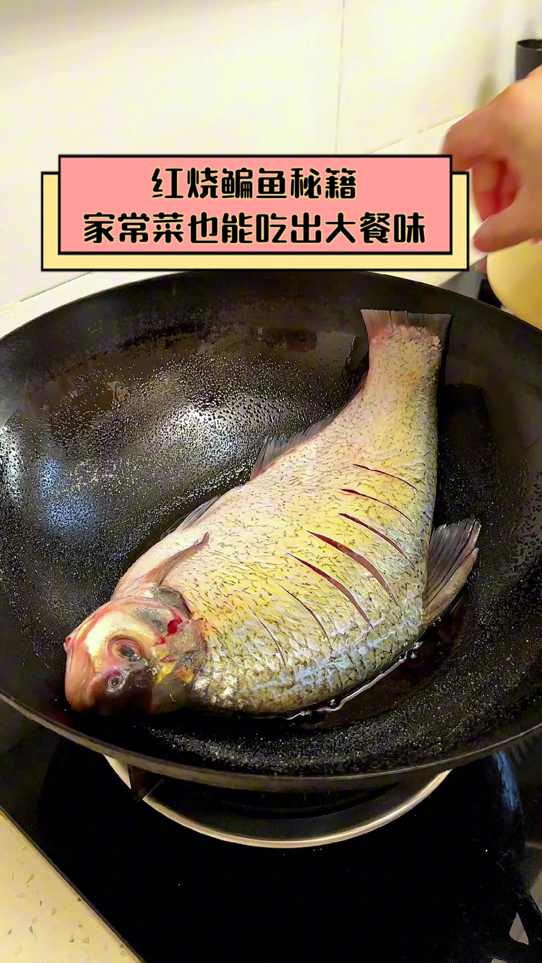 红烧鳊鱼秘籍,家常菜也能吃出大餐味