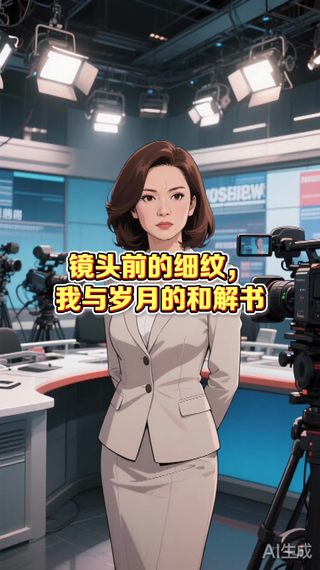 镜头前的细纹,我与岁月的和解书