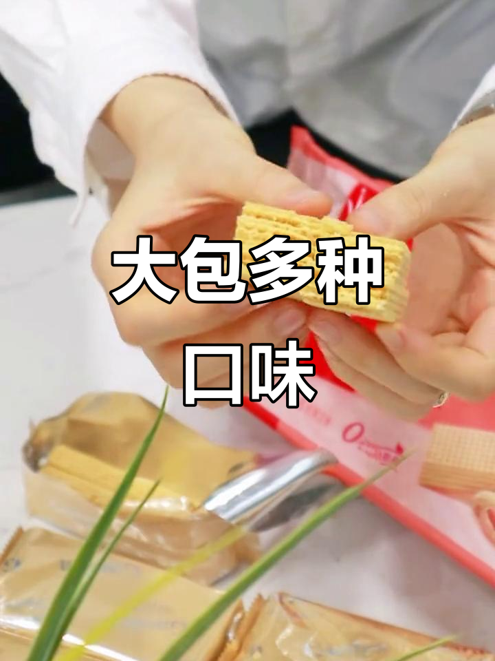 嘉顿威化,400g大包装,五种口味任选!