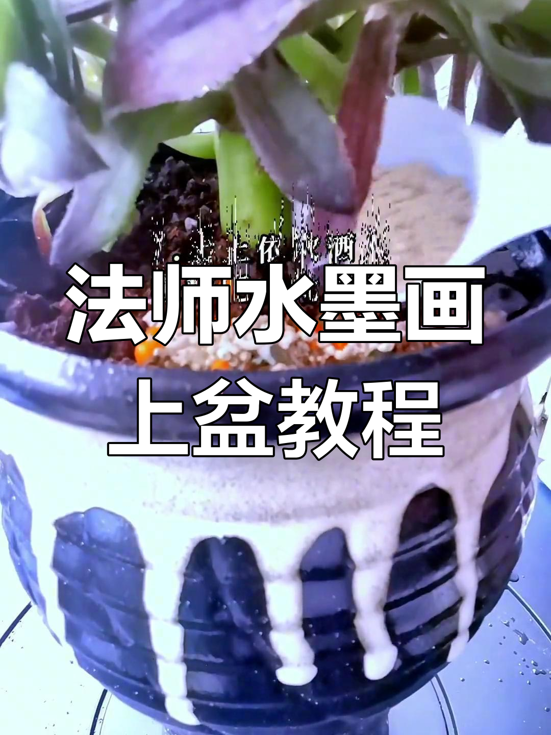 水墨画法师上盆技巧大揭秘,详细步骤教你轻松搞定