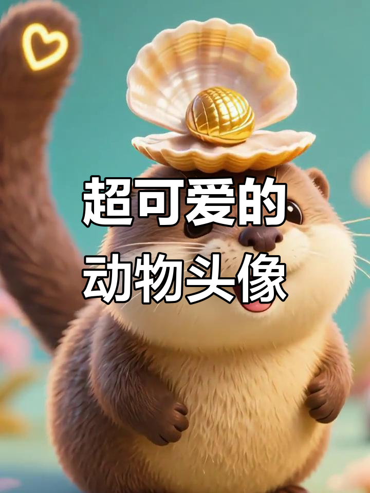 呆萌动物头像大赏,软萌可爱超有爱