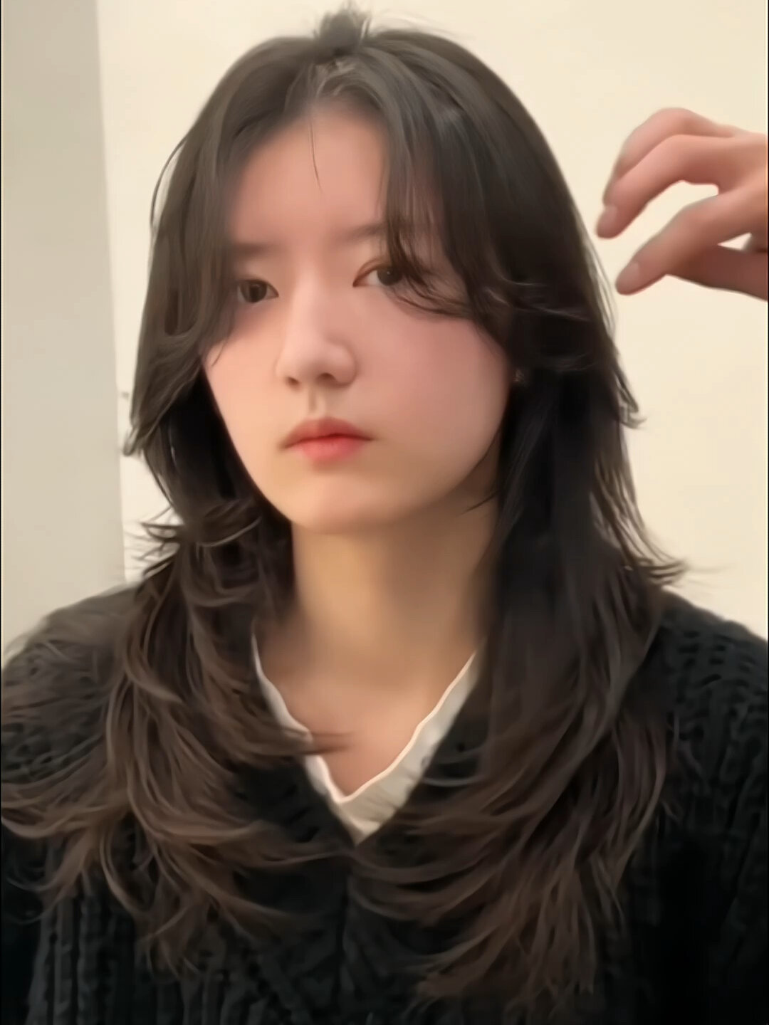 酷酷女生必备长发鲻鱼头