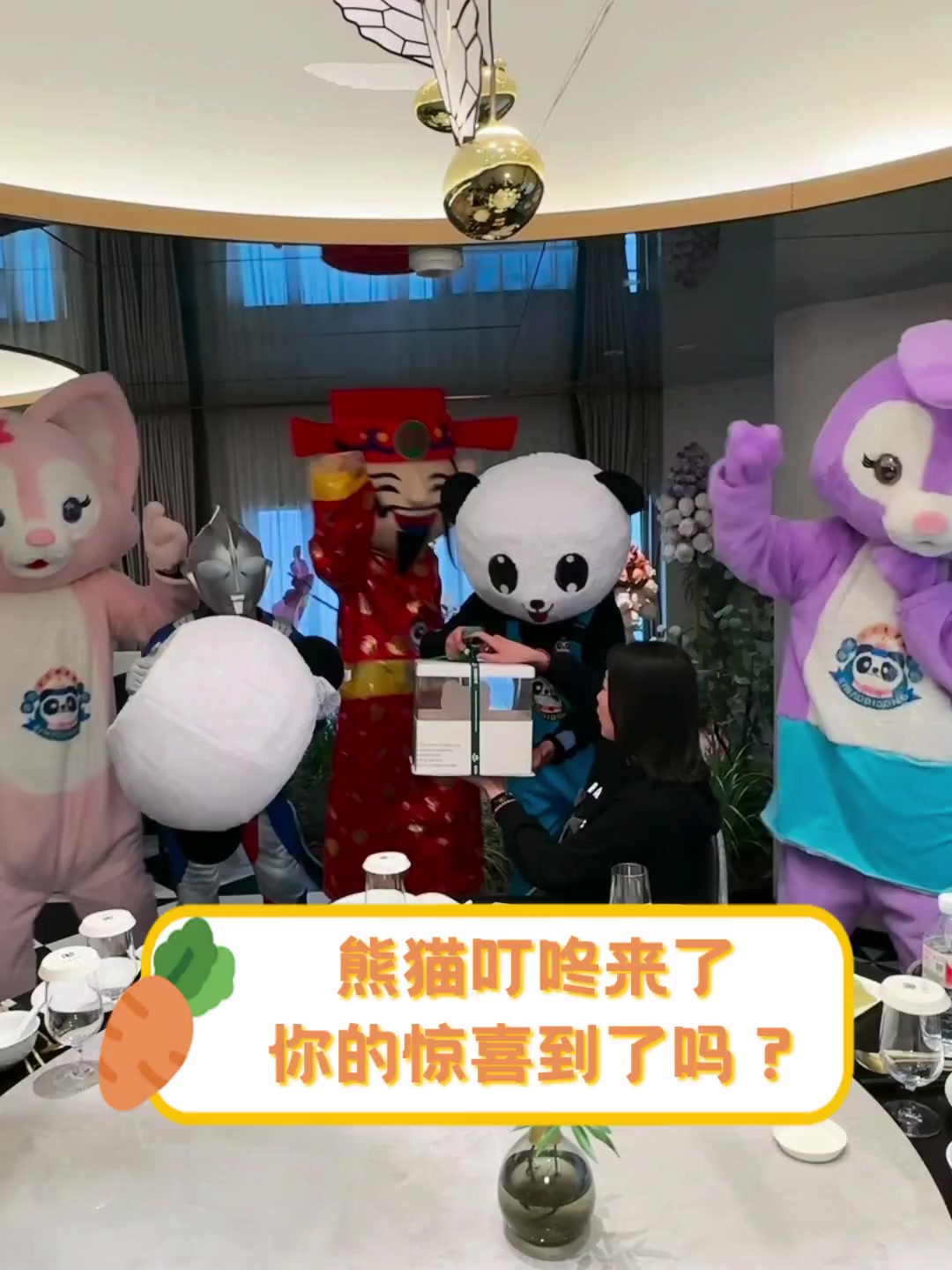 熊猫叮咚来了,你的惊喜到了吗?