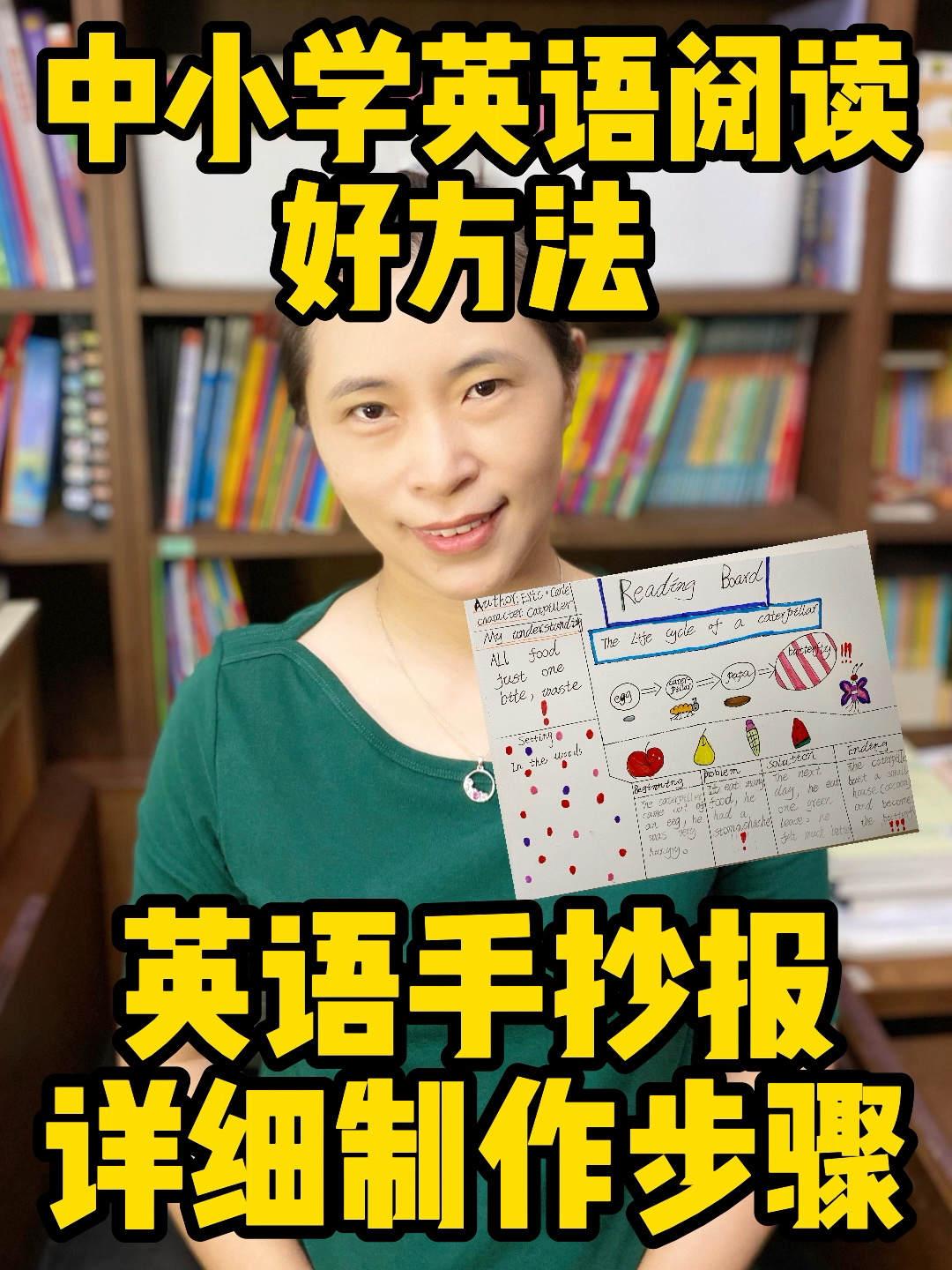 超好用中小学英语学习方法阅读手抄报步骤