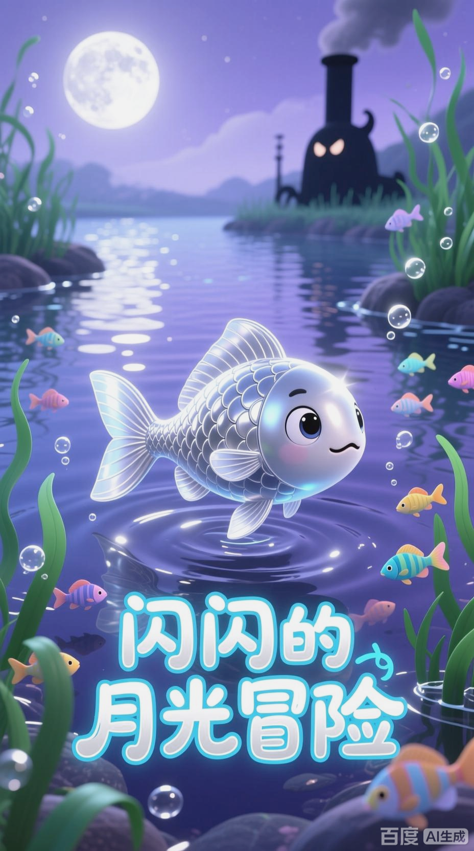 银鱼闪闪智斗黑烟囱怪