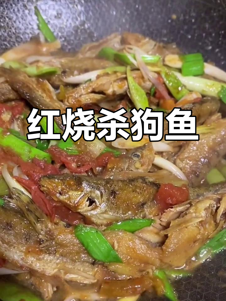 传统红烧沙狗鱼,家乡的味道