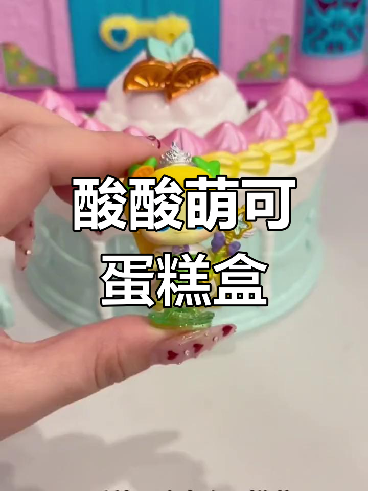 酸酸萌可的精致蛋糕盒子,里面藏有惊喜!