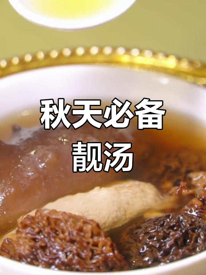广东秋季必喝汤,羊肚菌辽参炖出满满幸福感