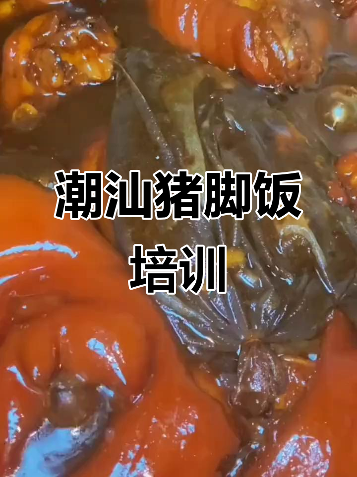 潮汕猪脚饭与原味汤粉的完美搭配,烧腊技艺大揭秘