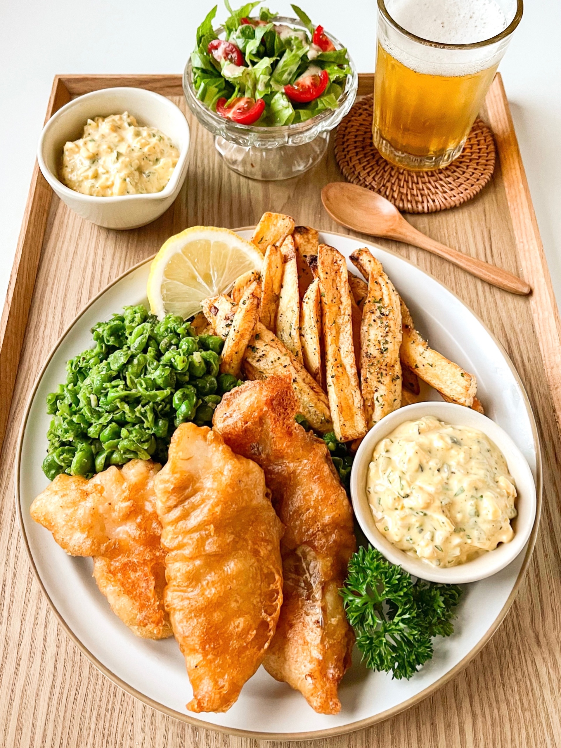 给ta的晚餐经典英式炸鱼薯条教程