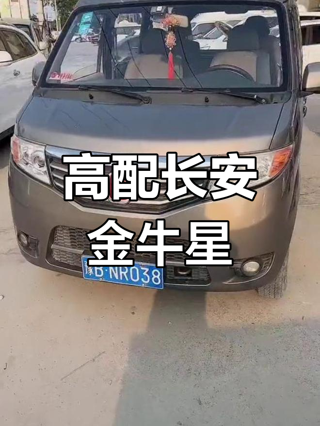 长安金牛星1.3L面包车,原厂漆无色差,配置齐全