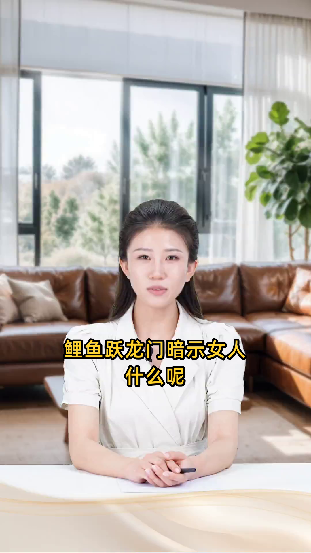 鲤鱼跃龙门暗示女人什么