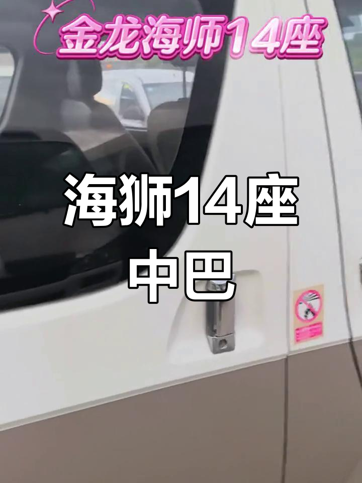 2017丰田海狮14座中型面包车