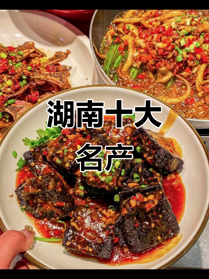 湖南十大特产排名,臭豆腐竟排第一!