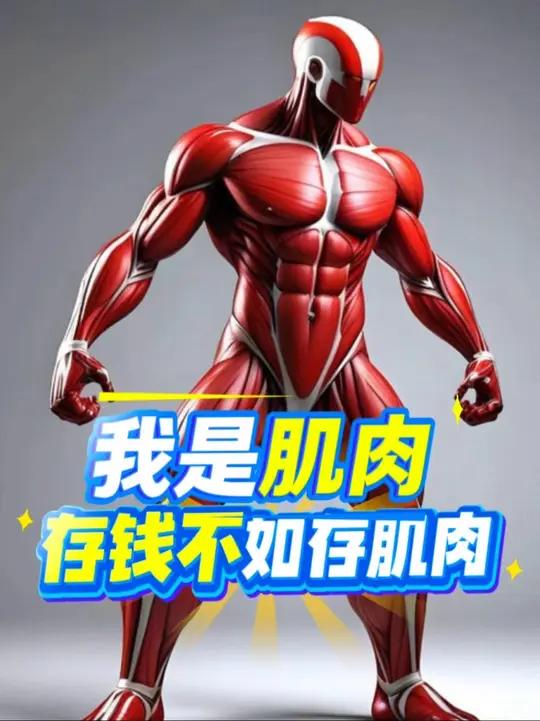 存钱不如存肌肉 肌肉才是生命延续下来的关键,也是抗衰老的关键。适当的力量训练可以保障身体肌