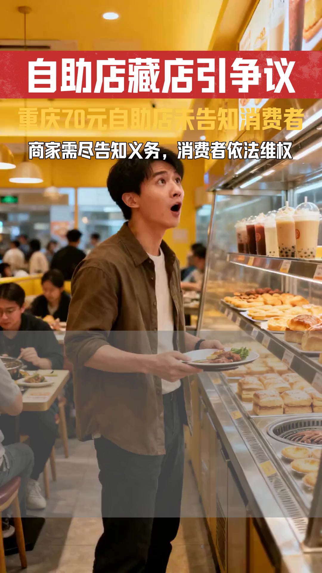重庆70左右一位的自助烤肉店藏奶茶店和手作烘焙店 商家是否有义务明确告知消费者