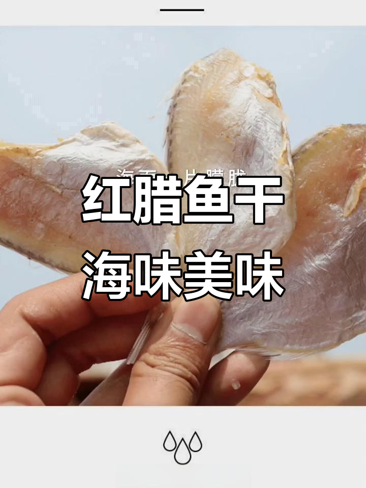 北部湾红腊鱼干,非油炸海味真雕鱼与加吉鱼的完美结合