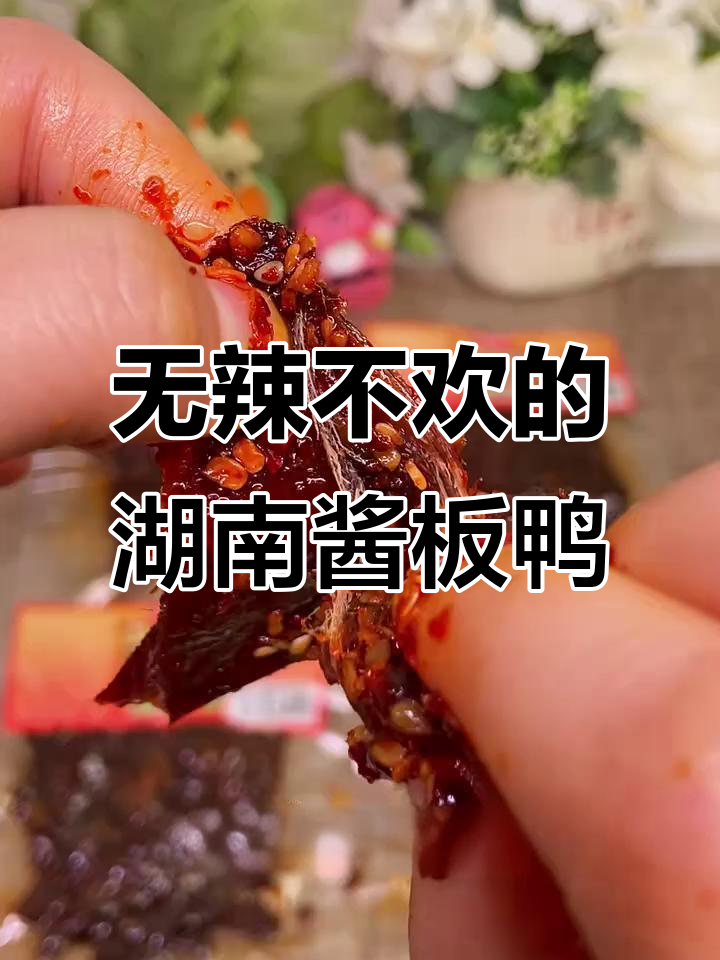 脱骨去皮湖南酱板鸭,麻辣鲜香让人停不下来