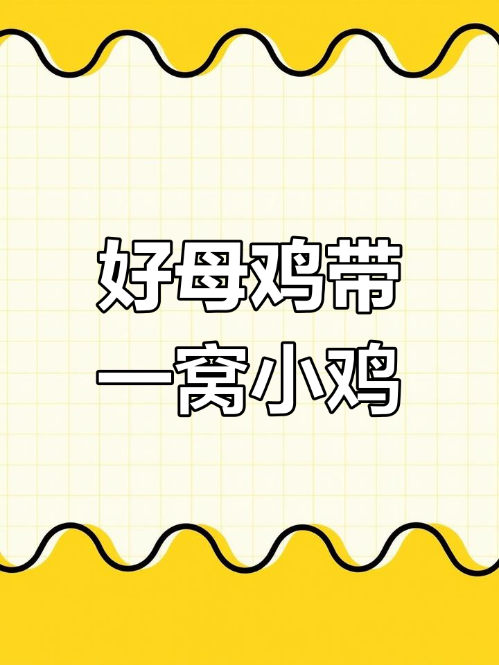 买只好母鸡,竟然带这么多小鸡!