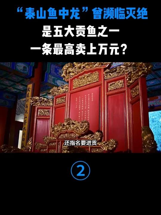 “泰山鱼中龙”曾濒临灭绝,是五大贡鱼之一,一条最高卖上万元?