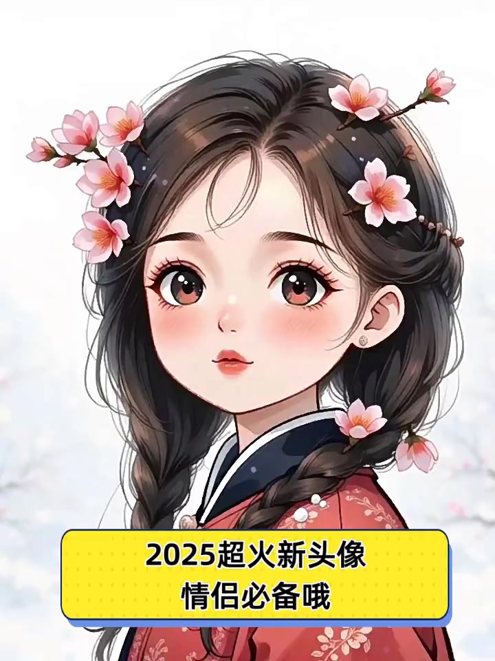 2025超火新头像,情侣必备哦