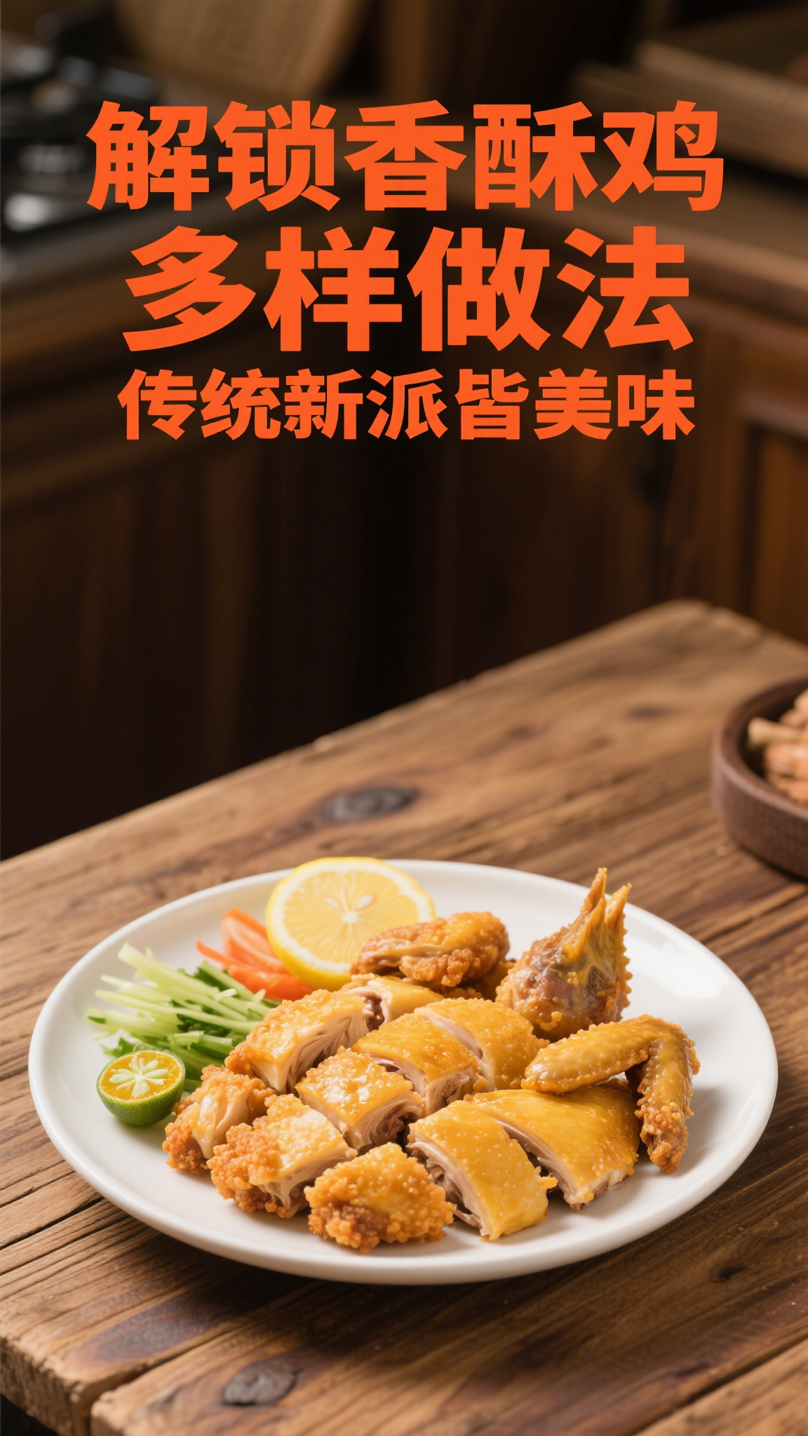 解锁香酥鸡多样做法,传统新派皆美味
