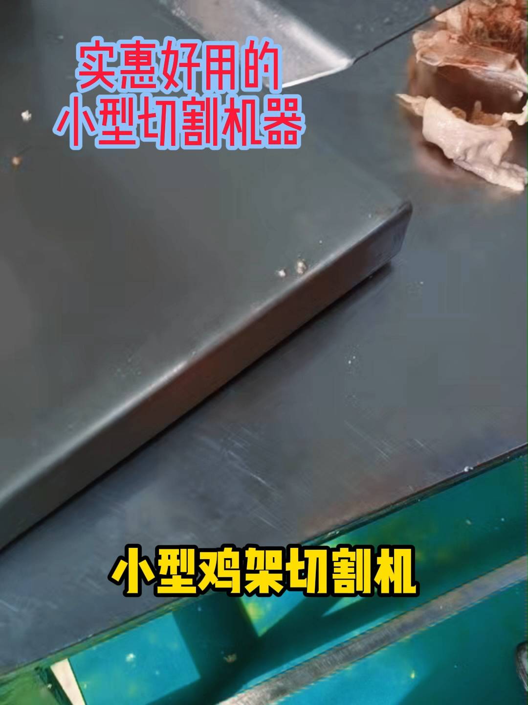小型鸡背切割机 鸡架分割锯 家禽