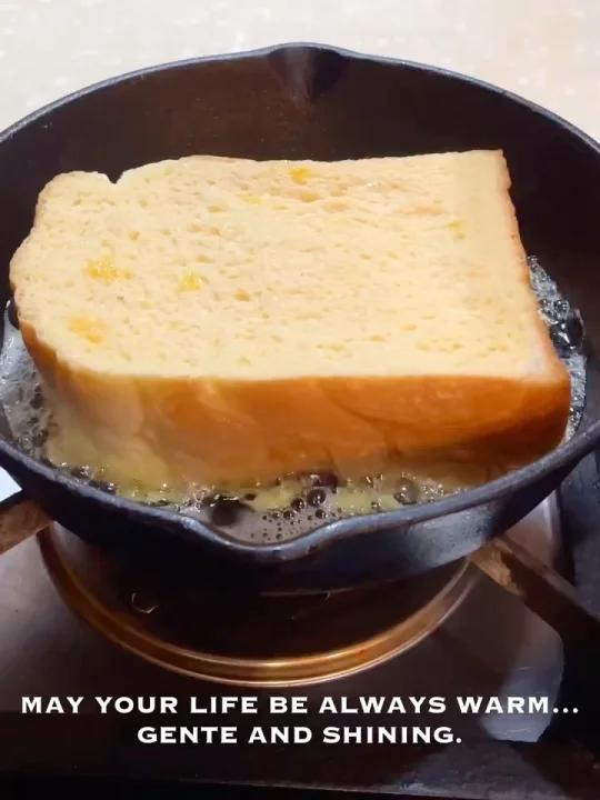 香蕉法式吐司～巨好吃～外酥里嫩!