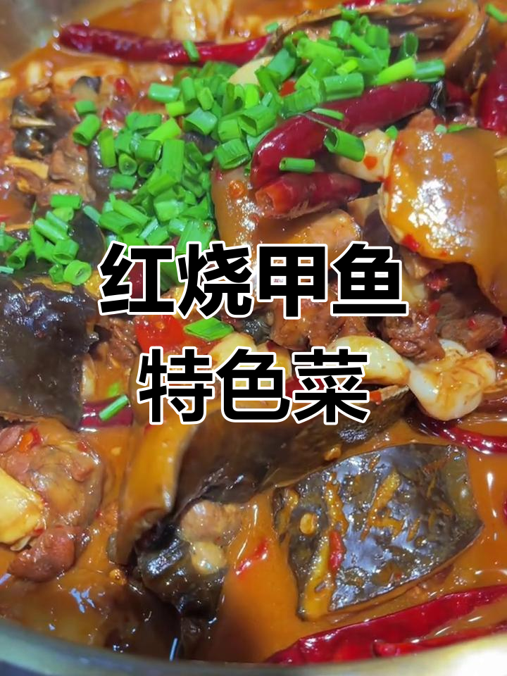 19年老店红烧甲鱼,胶原蛋白满满