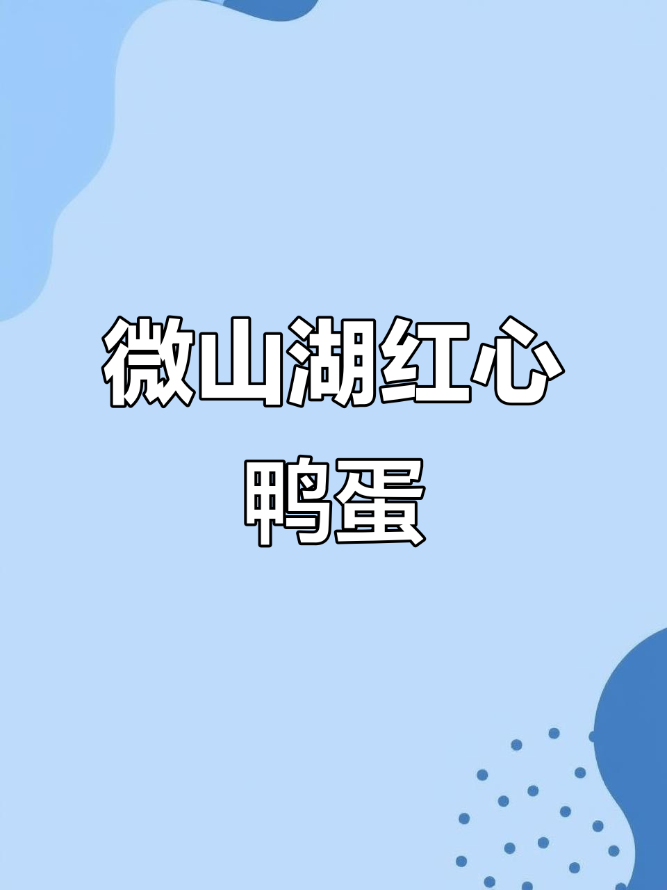 微山湖散养红心麻鸭蛋，年货必备美味特产