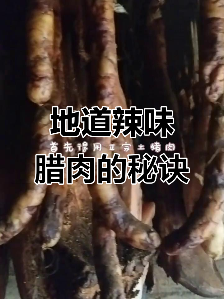 传统辣味腊肉制作揭秘:从选材到熏烤全过程