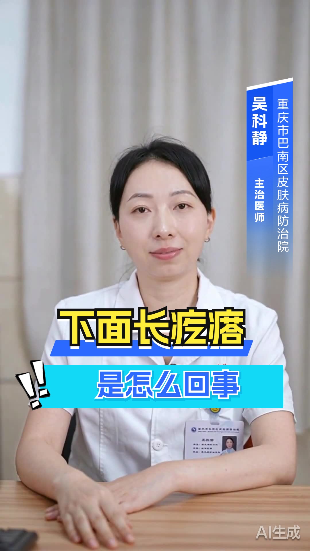 下面长疙瘩是怎么回事