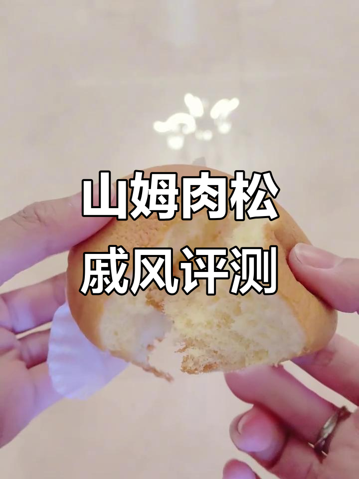 肉松戚风蛋糕测评:山姆热销款,咸甜口感超赞