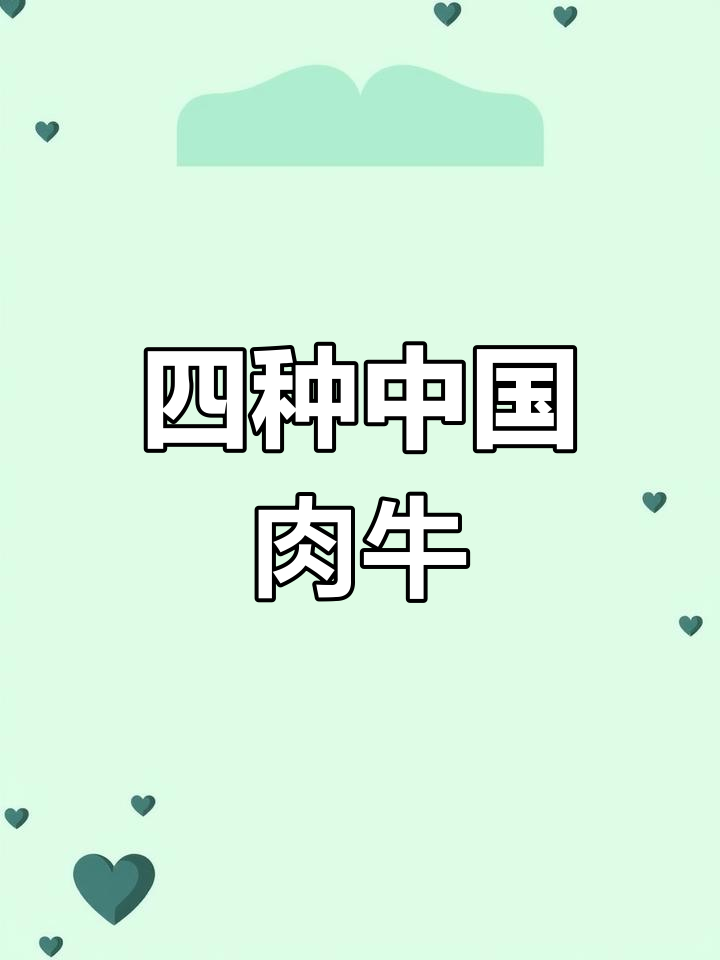 中国四大肉牛品种解析:西门塔尔、夏洛莱、利木赞与鲁西黄牛