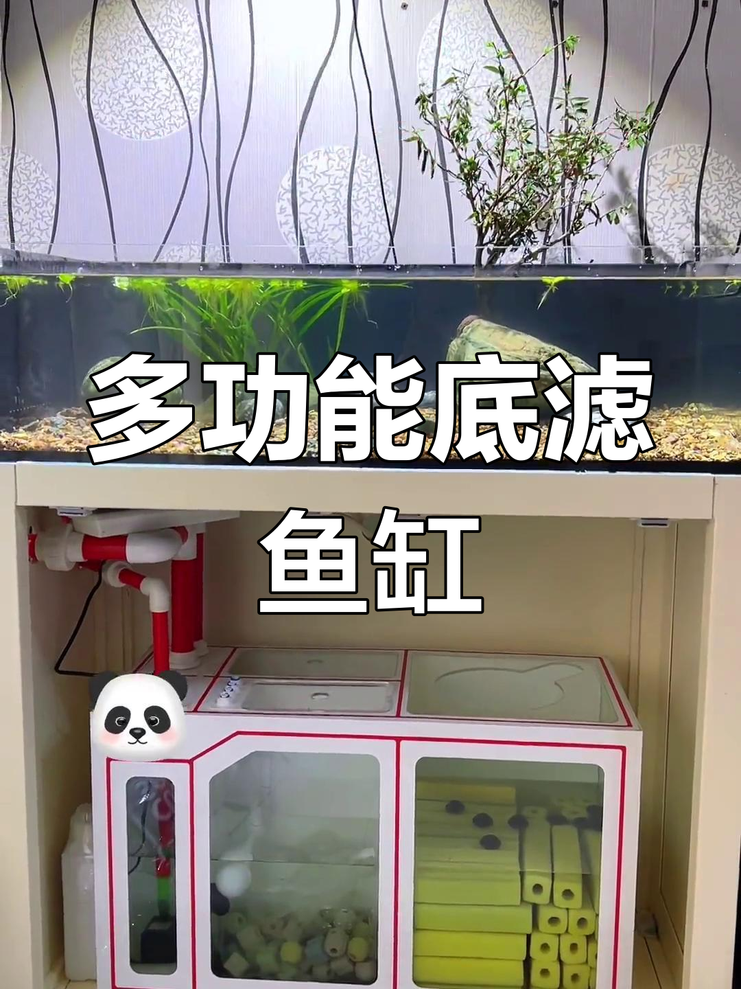自由调节水位的多功能鱼缸设计