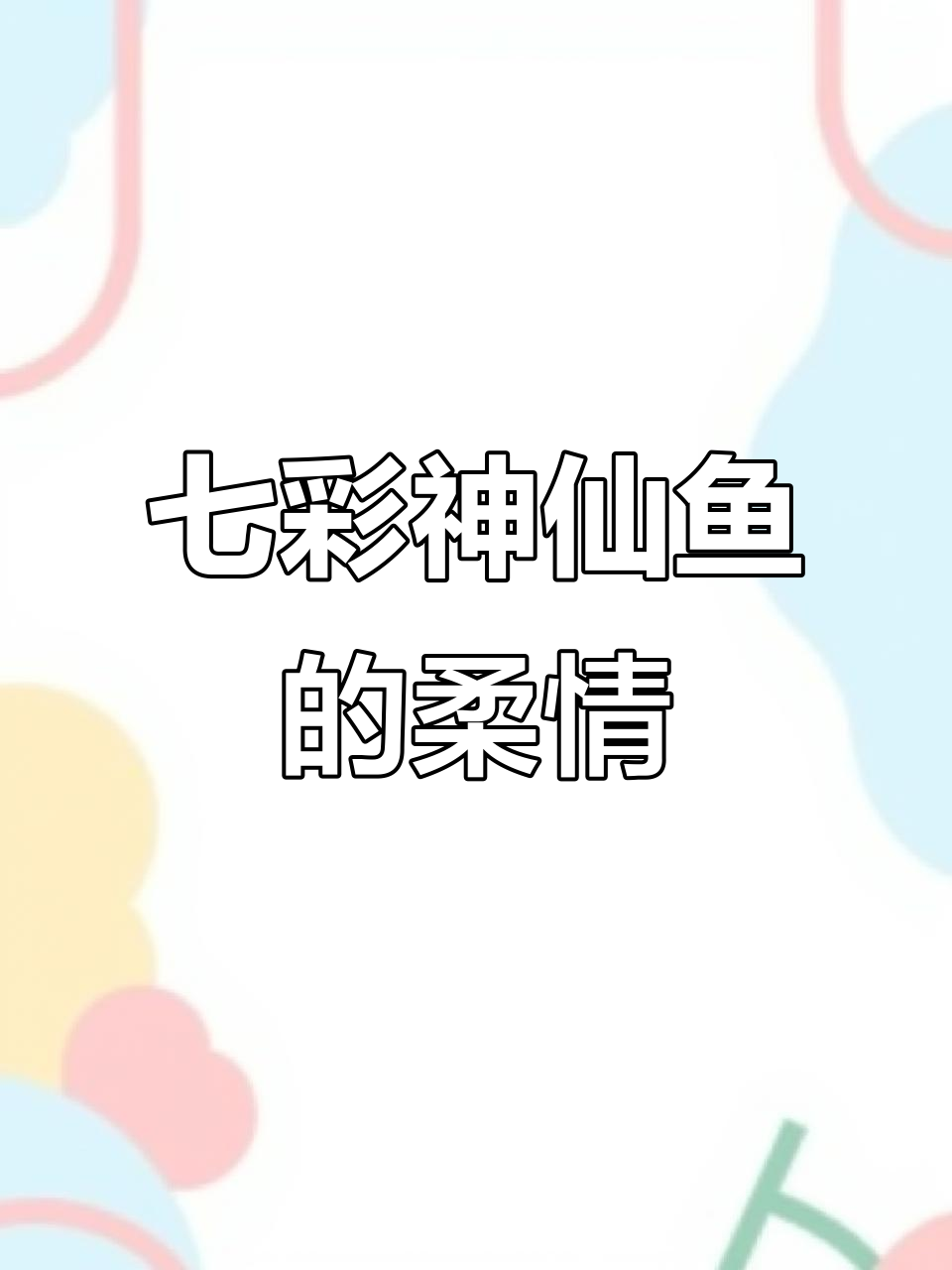 七彩神仙鱼与劈头老虎狗的奇妙邂逅，爱情如水般温柔