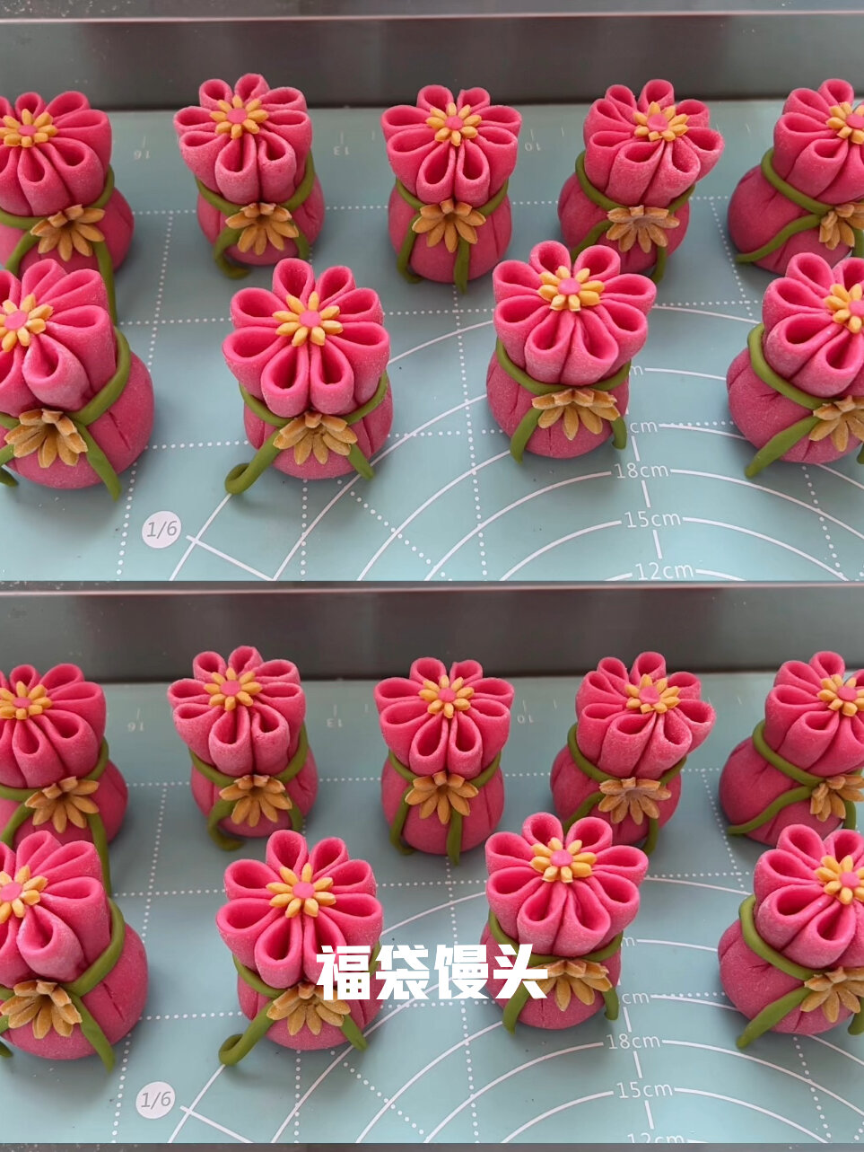 春节必备福袋馒头,好看喜庆,寓意福气满满