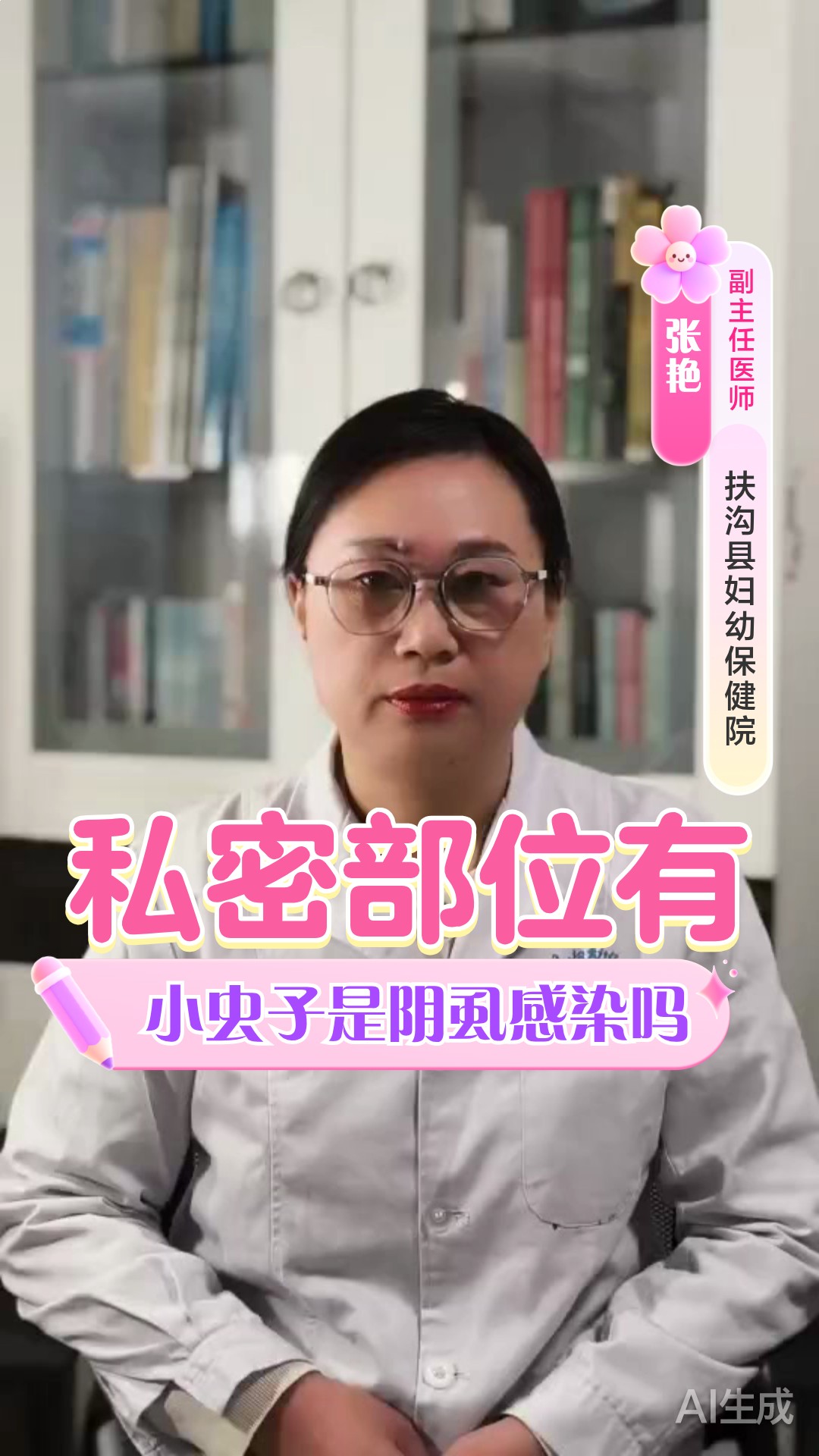 私密部位有小虫子