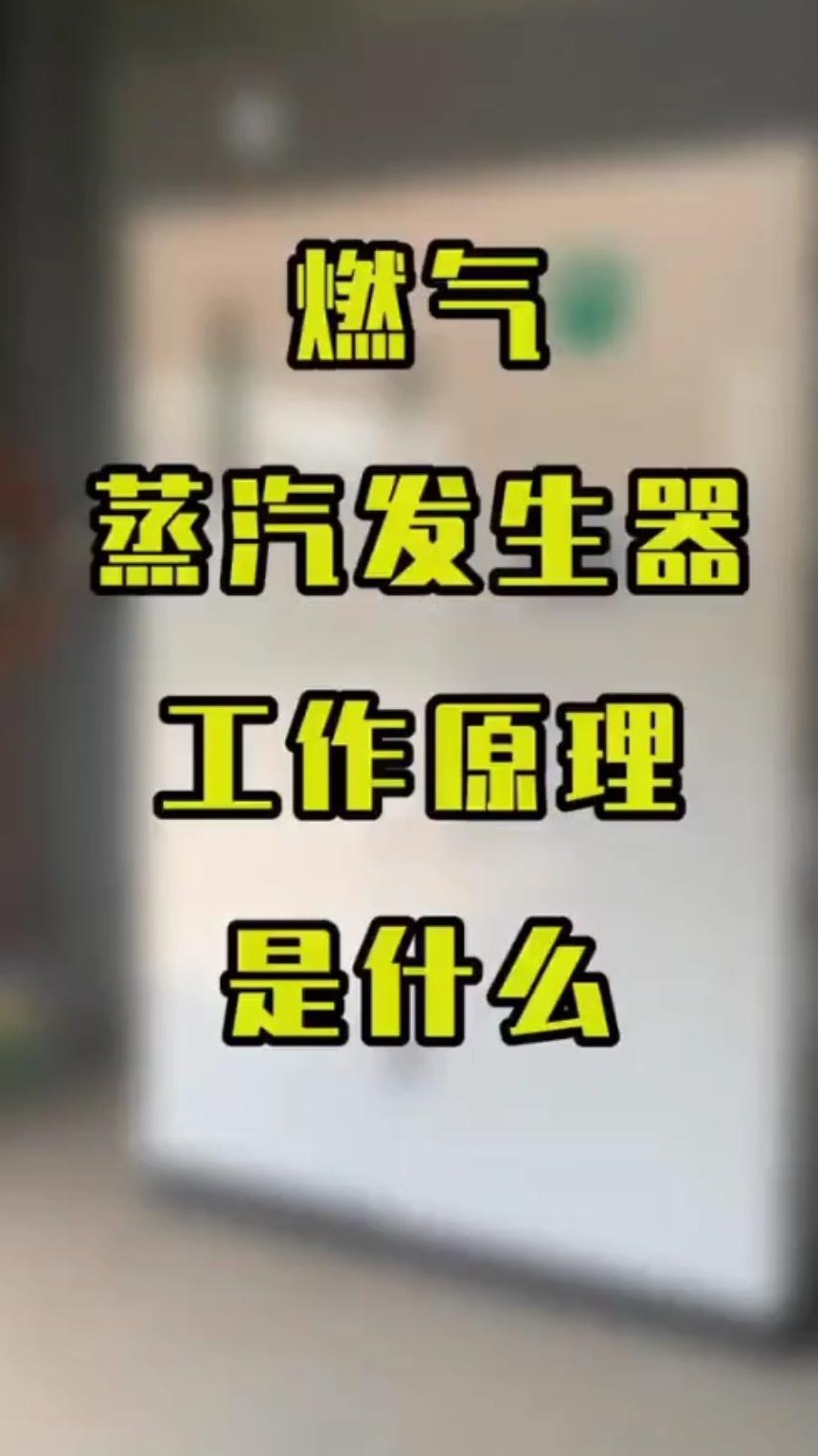 燃气蒸汽发生器的工作原理是什么?